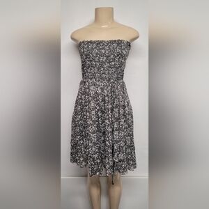 ILook Smocked Halter Dress Strapless S Lined